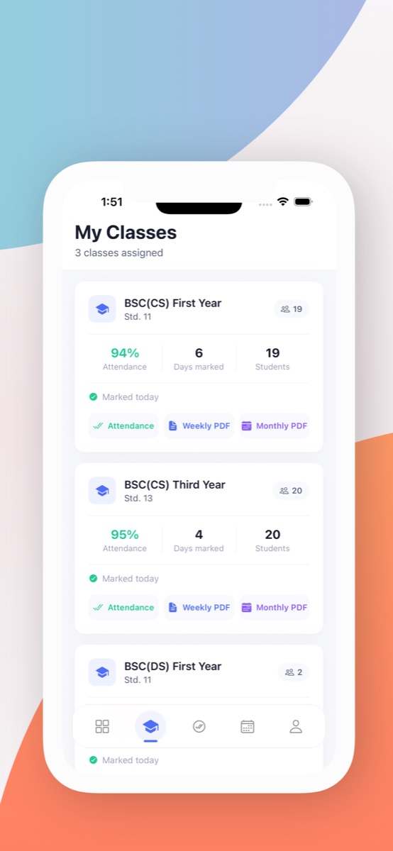 Student dashboard